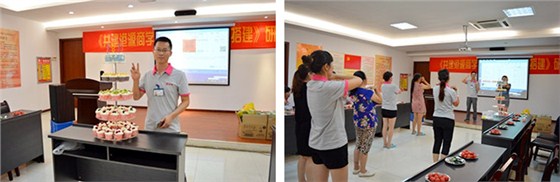 港源電子第二季度員工生日晚會(huì)