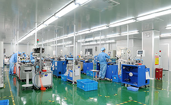 港源電子生產(chǎn)車間