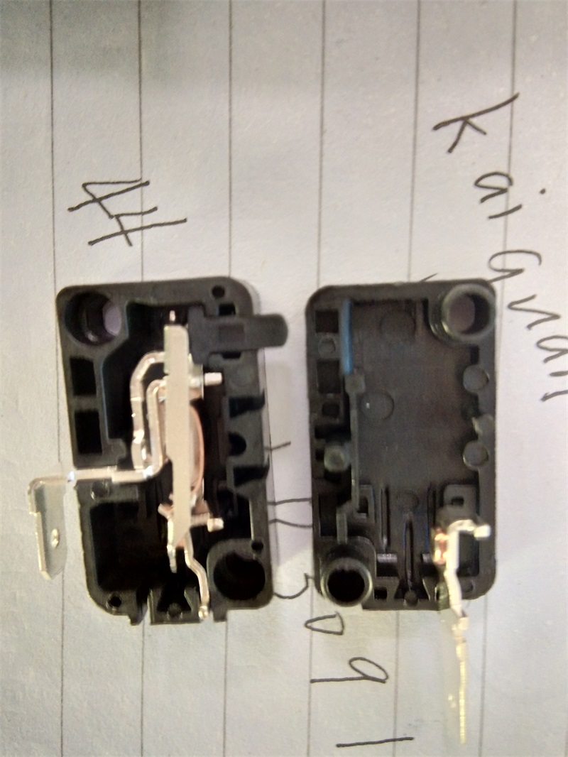 微動開關(guān)結(jié)構(gòu)圖