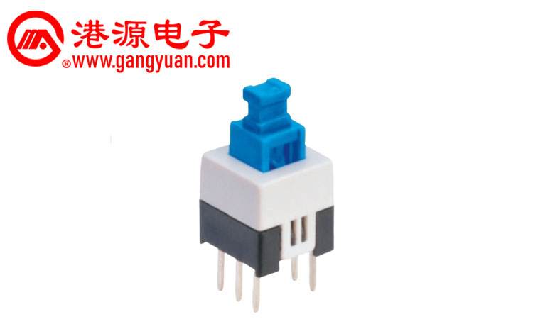 六引腳自無(wú)鎖開關(guān)的兩種原理圖